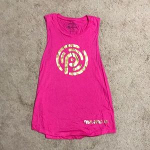Pruvit hot pink tank